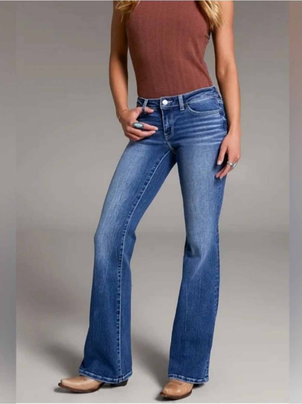 Women’s Buckle Culture Mid-Rise Bootcut Jeans 30R